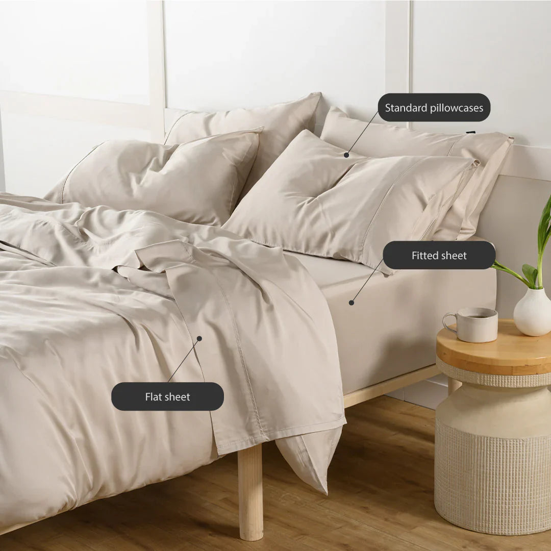 100% Bamboo Sheet Set Liumiar