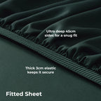 100% Bamboo Sheet Set Liumiar